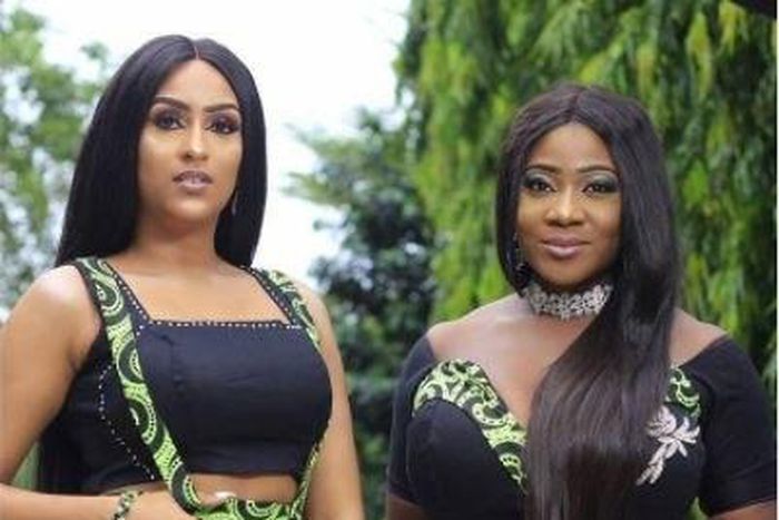 Juliet Ibrahim and Mercy Johnson