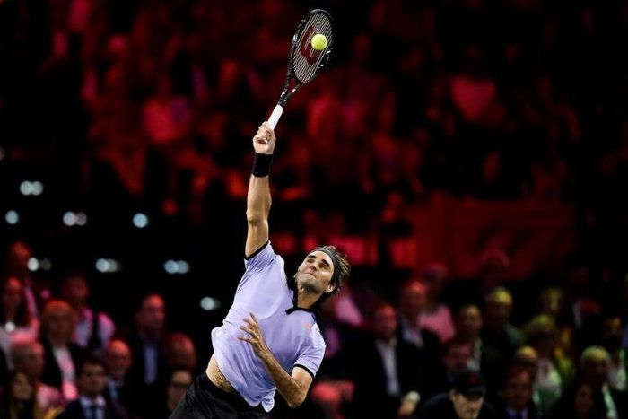 Roger Federer, pictured in April 2017, has won the French Open just once in 2009