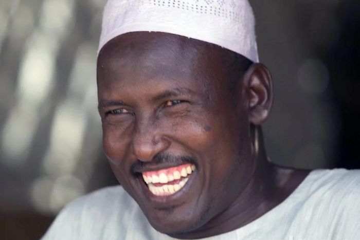 Nigeria man laughing