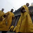 While most Russians say they are Orthodox Christians, only about five percent of the population regularly goes to church