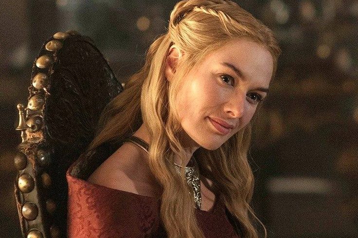 Lena Headey as Cersei Lannister.