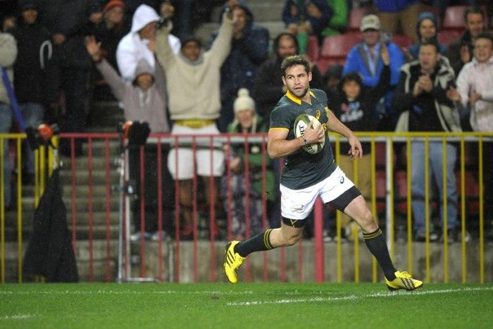 Cobus Reinach, pictured in 2014, said he hoped to end his time in Natal on a high in the Super Rugby Championship