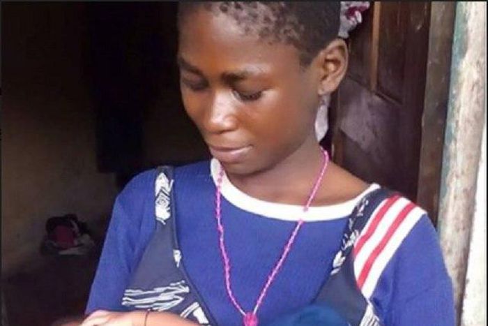 The 12-year-old child mother