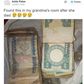 Twitter User finds grandmother's stash of old Naira currencies