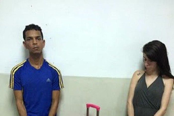 The desperate lovers, Antonieta Robles Saouda and Ibrain Jose Garcia