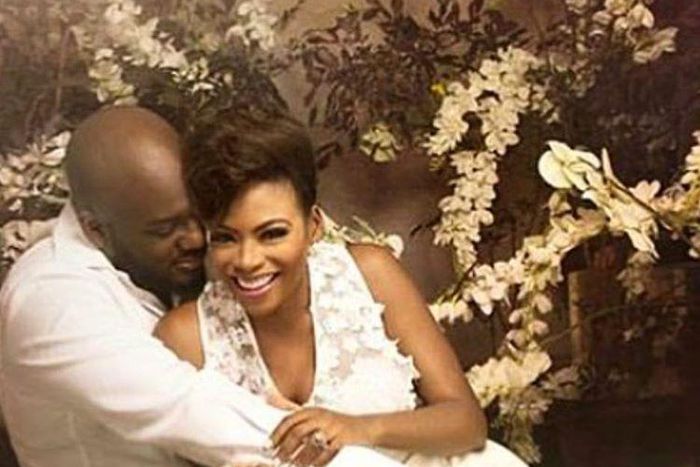 Marcy Dolapo-Oni and husband, Prince Adegbite Sijuade.