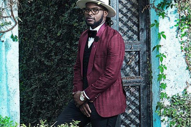 Falz as a baby boy