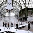 Models present creations by Chanel during the women's Fall-Winter 2017-2018 ready-to-wear collection fashion show at the Grand Palais in Paris