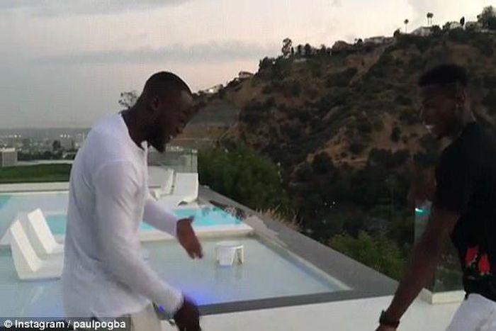 Romelu Lukaku and Paul Pogba