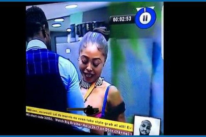 Coco Ice exposes herself in Big Brother Naija