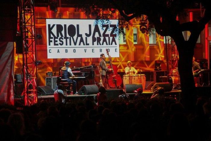 The Roberto Fonseca Quartet from Cuba perform at the Kriol Jazz Festival in Praia, Cape Verde's island capital which hosts a week-long music festival every April
