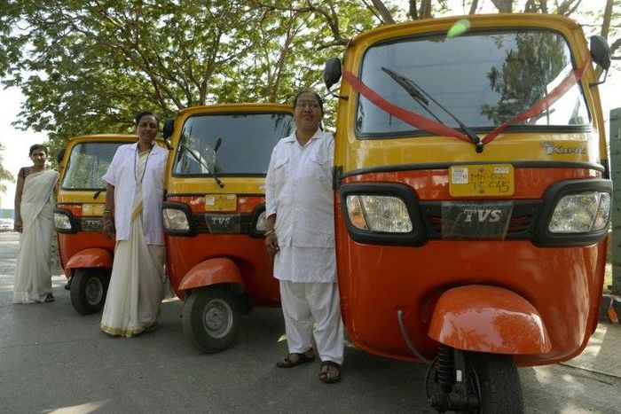 Authorities in Maharashtra State, of which Mumbai is the capital, has launched a scheme ensuring five percent of rickshaw permits go to women