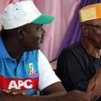 APC national chairman, John Oyegun (middle)
