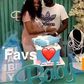 Jude Okoye and wife, Ify at their baby shower