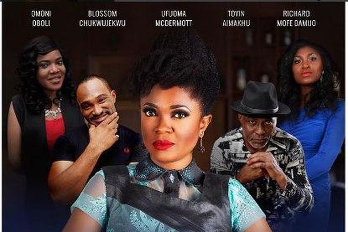 Teaser poster for Omoni Oboli's star studded movie "Okafor's Law"