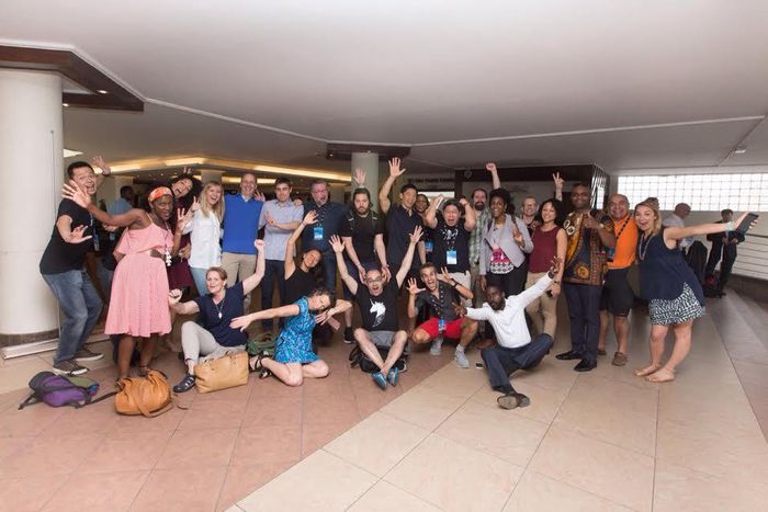 Geeks from Silicon Valley in Lagos, Nigeria.