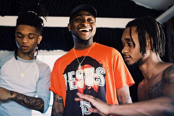 Davido and Rae Sremmurd collaborated on a record titled 'Pere'.