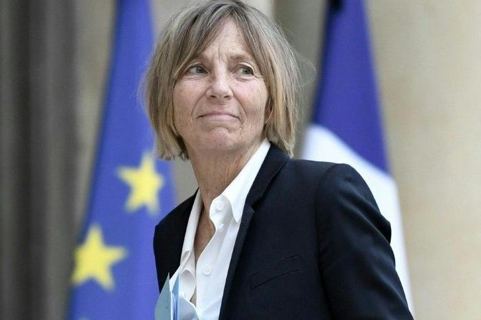 French minister Marielle de Sarnez arrives for a weekly cabinet meeting at the Elysee Palace in Paris, on May 24, 2017