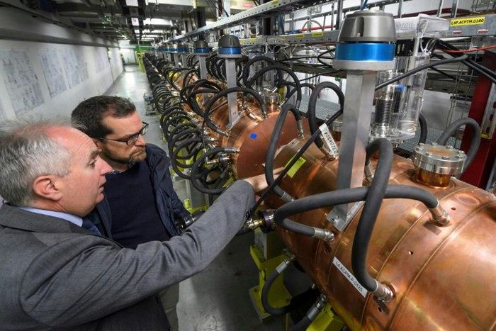 Europe's top physics lab CERN has launched a new particle accelerator to connect to its Large Hadron Collider proton smasher, in an attempt to uncover new particles and prove the existence of extra space-time dimensions The Geneva lab has long voiced h...
