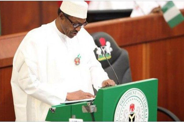 President Muhammadu Buhari presents 2017 budget to National Assembly on December 14, 2016
