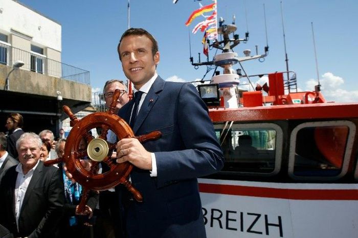 Emmanuel Macron has his hand on the tiller following his presidential election win -- but his reform drive faces resistance from unions and anti-capitalist activists