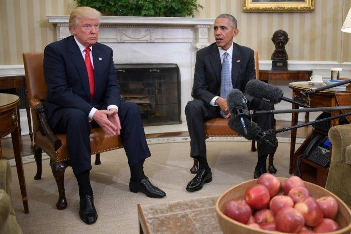 When US President Barack Obama and President-elect Donald Trump met in the Oval Office the tone was cordial, but has changed with each incendiary Trump tweet