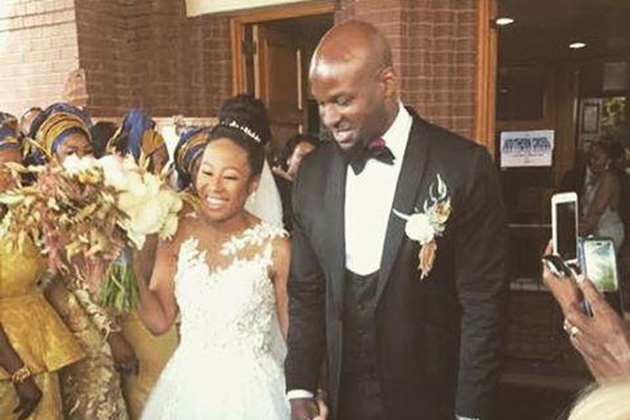 Alex Okosi weds fiancee, Ziyanda