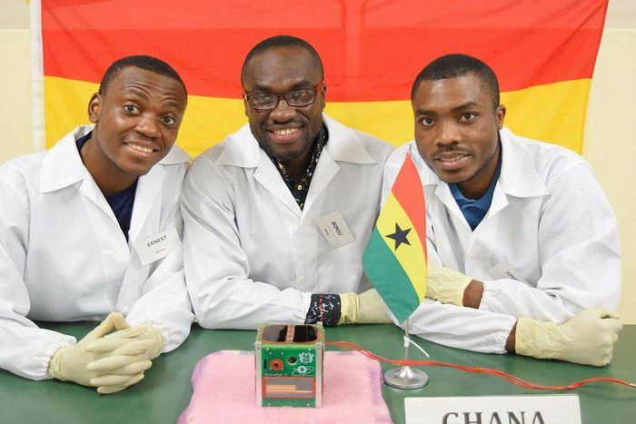 The Ghanaian engineers that built Ghana's first ever satellite.