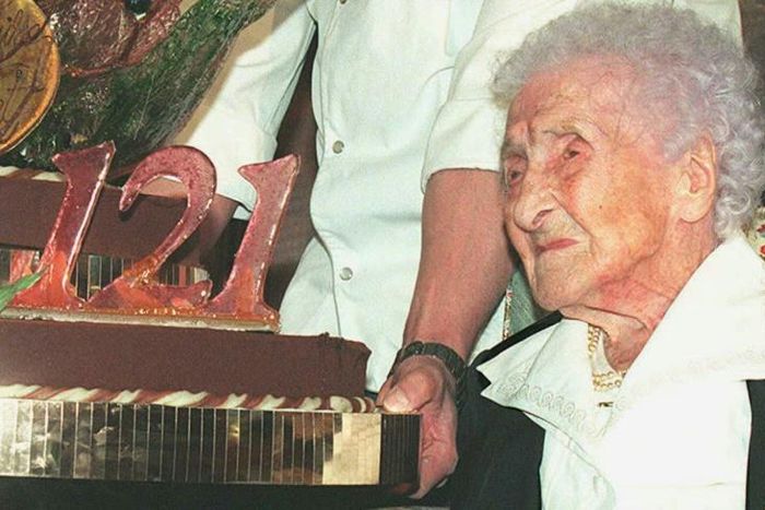 Jeanne Calment died at the age of 122 years and 164 days in 1997, setting a record as the world's most long-lived person that is still unsurpassed