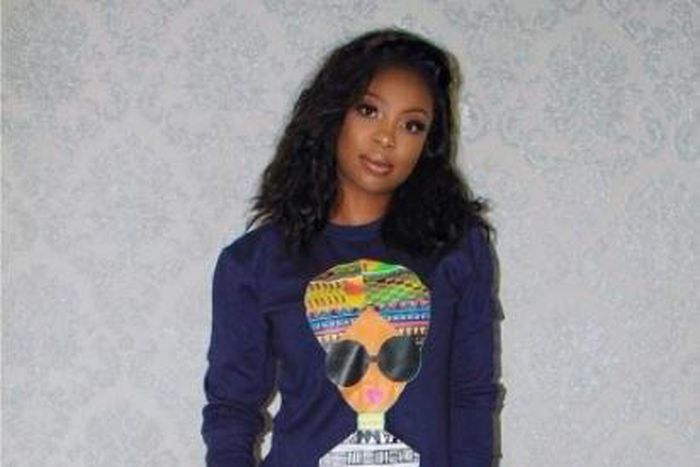 Bolanle Olukanni in Kente inspired sweatsuit