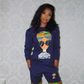 Bolanle Olukanni in Kente inspired sweatsuit