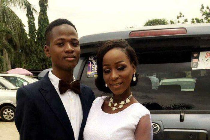 This couple is so young... so adorable