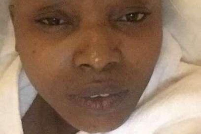 Halima Abubakar suffered a fibroid relapse