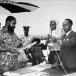 Colonel Odumegwu Emeka Ojukwu declaring the Independence of Biafra on May 30, 1967
