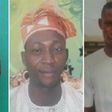 Chinedu Paul [left] and the two mechanics lynched with him