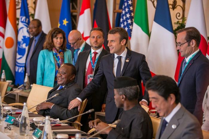 Acting President Yemi Osinbajo at the World leaders at the G7 Summit