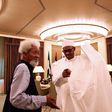 President Muhammadu Buhari meets with Nobel Laureate, Wole Soyinka at the Presidential Villa on August 11, 2016