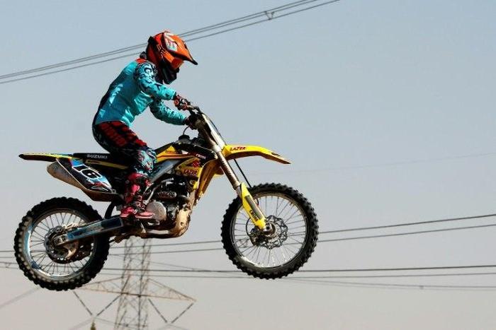Iranian motorbike champion Behnaz Shafiei has become a symbol of the shifting social norms for women
