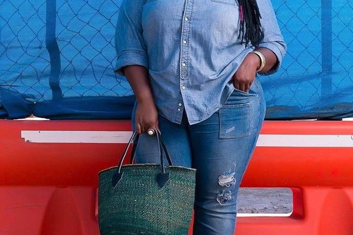 New York model and blogger, Jezra M+