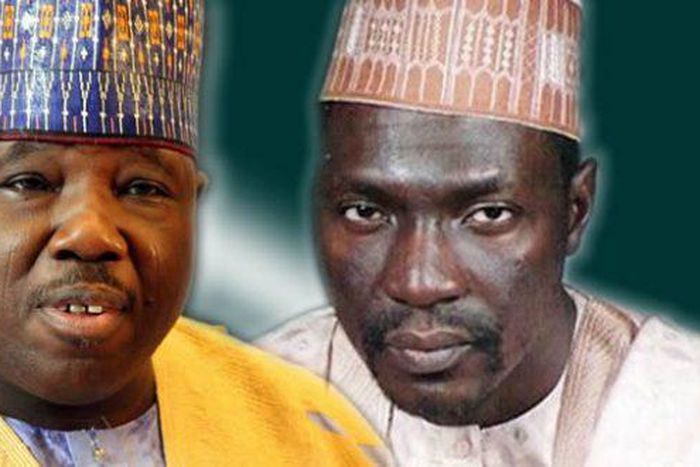 Ali Modu Sheriff (L) and Ahmed Makarfi (R)