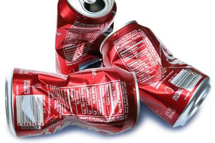 Soda cans