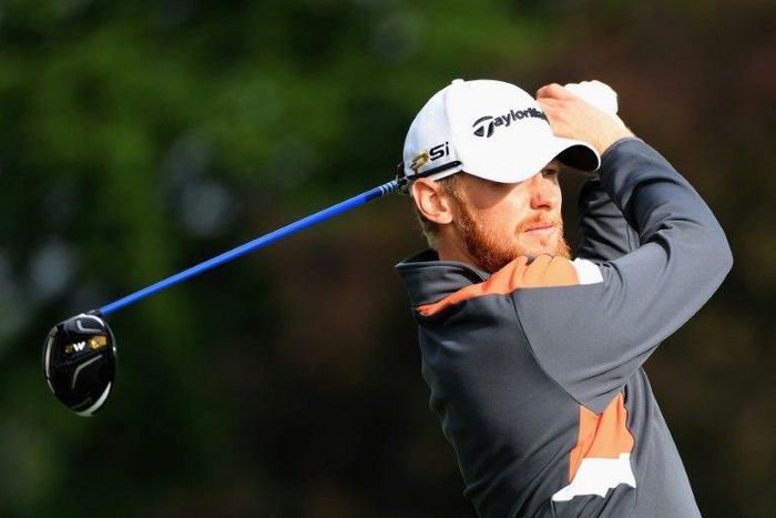 Sebastian Soderberg of Sweden made the early running with birdies on the second, fourth, sixth and eighth before an eagle on the ninth helped him turn in 30