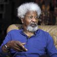 Nigerian Literature Nobel Laureate Wole Soyinka speaks during an interview with Reuters in his home in the southwest city of Abeokuta July 1, 2014.    REUTERS/Akintunde Akinleye