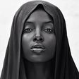 An epitome of black beauty.
