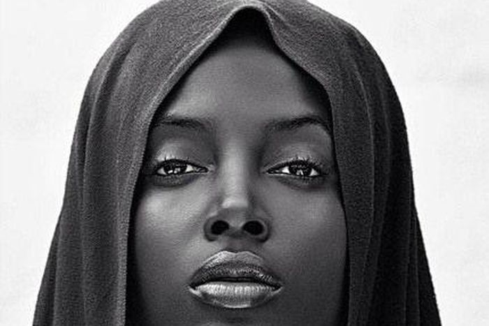 An epitome of black beauty.