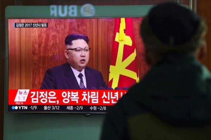 North Korean leader Kim Jong-Un, in a New Year's speech January 1, 2017, said the country was "in the final stages of test-launching the intercontinental ballistic missile"