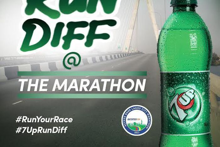7up invite Nigerians to 'Run Diff' at the Lagos City Marathon 2017