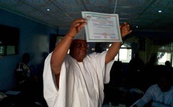 Ademola Adeleke defecting to the People's Democratic Party (PDP) on June 14, 2017