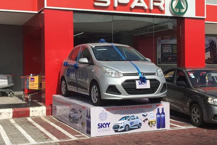 Brand new Hyundai Xcent.