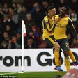 Kieran Gibbs and Danny Welbeck